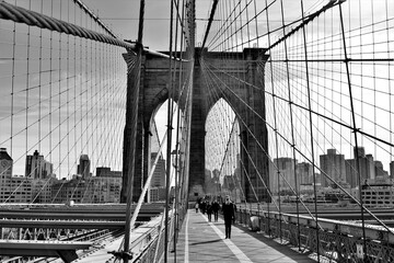 Fototapeta premium brooklyn bridge new york city
