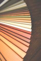 color picker for wooden parts