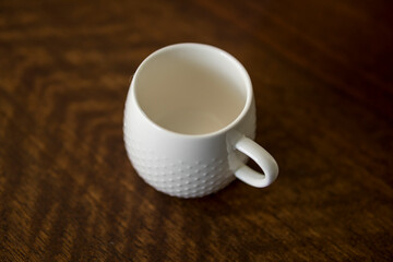 empty cup ready for espresso