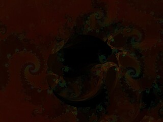 Imaginatory fractal background Image