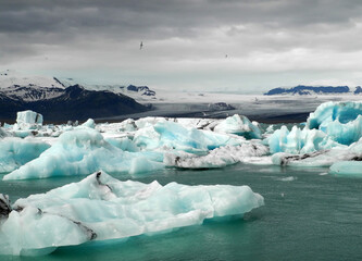 Gletscherlagune joekulsarlon, Island