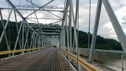 Fototapeta premium bridge over the river