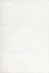 Old white paper texture. Rough faded surface. Blank retro page. Empty place for text. Perfect for...