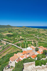 Posada is a picturesque village on the italian island Sardinia.