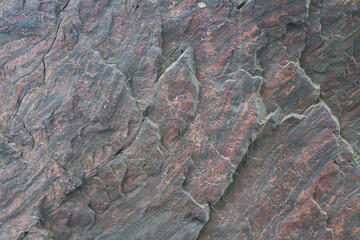 Red Rock Face Vertical