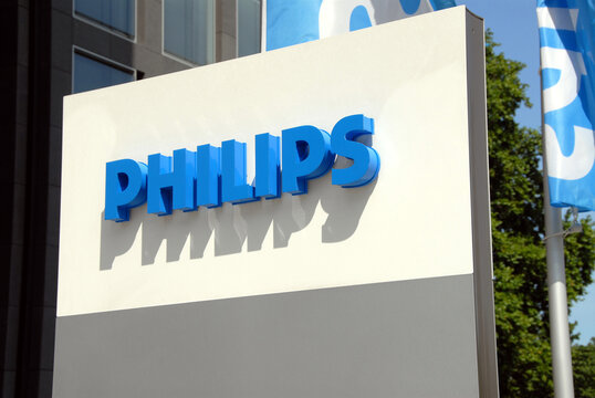 Hamburg /Germany - August 6, 2006: Philips Germany headquarters in Hamburg, Germany - Philips is a Dutch multinational conglomerate corporation