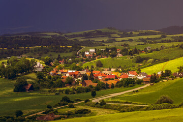 Turčianska kotlina, slovakia. Turčianske jaseno