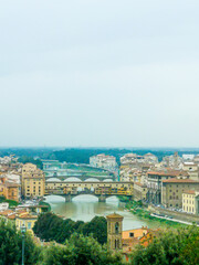Fototapeta premium panoramic view of Florence, Italy 