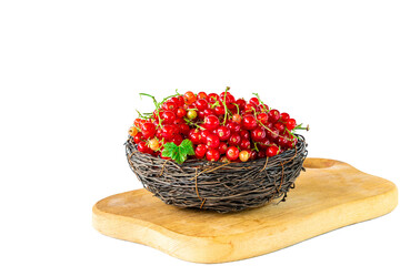 Fresh redcurrants