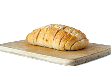 Sliced sourdough bread