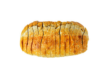 Sliced sourdough bread