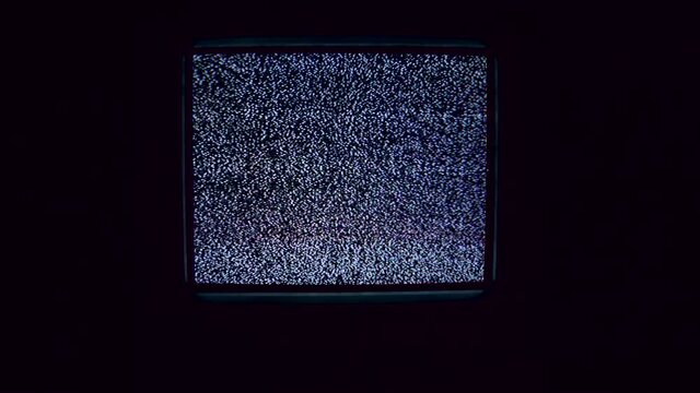CRT TV Static