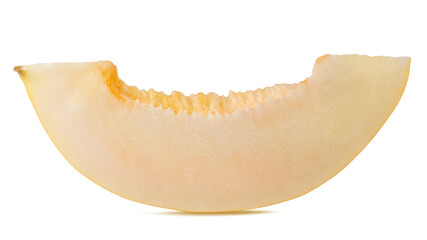 Melon isolated on white background with clipping path