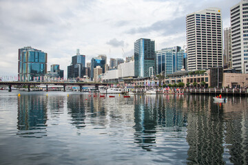 Fototapeta na wymiar Darling Harbour, Sydney, Australia.