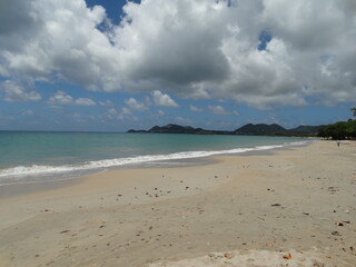 Caribbean beach. St. Lucia
