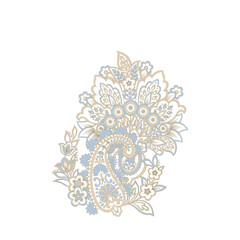 Paisley Floral oriental ethnic Pattern. Vector Arabic Ornament