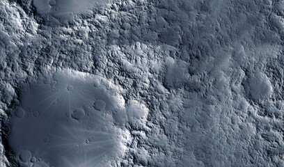 Moon surface. Seamless texture background.