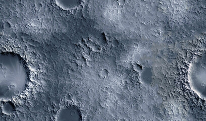 Moon surface. Seamless texture background.