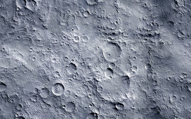 Fototapeta Moon surface. Seamless texture background. obraz
