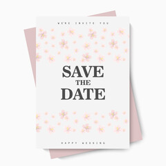 Wedding floral background