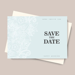 Floral backgrounds wedding cards