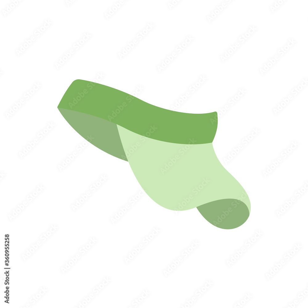 Aufkleber visor colored icon. simple colored element illustration. visor concept symbol design from golf set. 