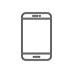 Vector illustration of smartphones. vector icon of smartphones