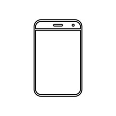 Vector illustration of smartphones. vector icon of smartphones