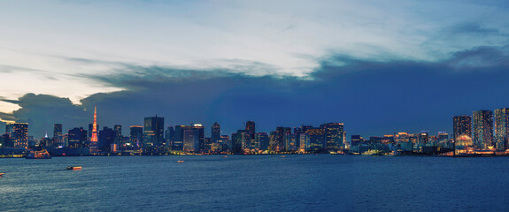Naklejka premium 東京湾