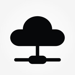 cloud icon design vector illustration