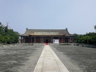 A temple in Beijing, China - July 2017