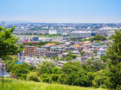 青空が広がる郊外の住宅地 Wall Mural Wallpaper Murals Oben901 青空が広がる郊外の住宅地 Wall Mural Wallpaper Murals Oben901