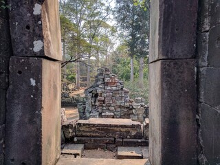Fototapeta premium Angkor Temples in Cambodia - February 2017