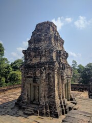 Fototapeta na wymiar Angkor Temples in Cambodia - February 2017