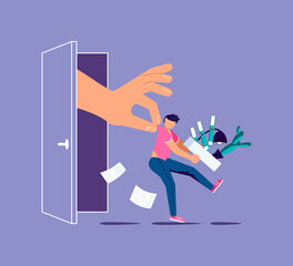 Concept of dismissal employees