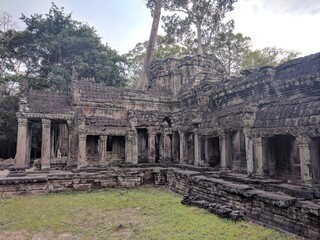 Fototapeta premium Angkor Temples in Cambodia - February 2017