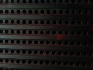 close up of black dots