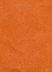 photo texture of old paper in orange hue