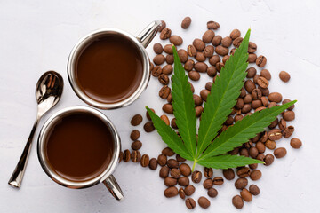 Cannabis THC Coffee for the ultimate pick me up. Made with marijuana infused coffee beans.