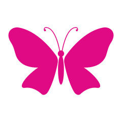 Butterfly icon design isolated on white background