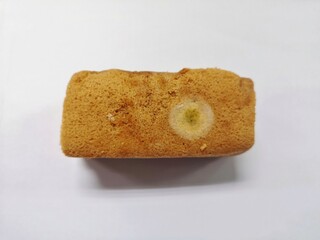 Bread up mold on a white background