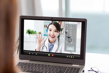 Telemedicine concept - doctor part