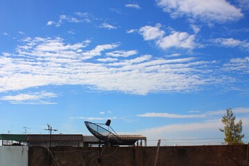 Deep Blue Sky Roof Top