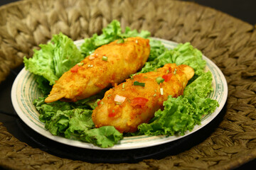 Masala Tawa Chaap or Soya Chaap, Indian Dish