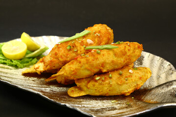 Masala Tawa Chaap or Soya Chaap, Indian Dish