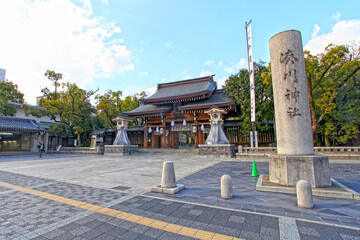 The Minatogawa Shrine in Kobe, Kansai, Japan.