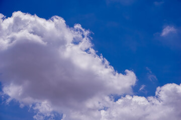 blue sky with clouds