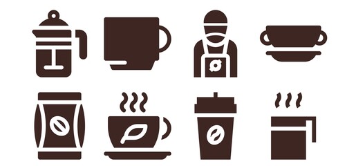 bean icon set