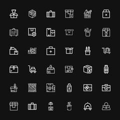 Editable 36 case icons for web and mobile