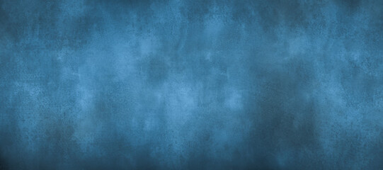 Abstract blue cement Wall Background with Scratched, Dark color, Grunge background concrete with Rough Texture, Chalkboard. Concrete Art Rough Stylized Texture